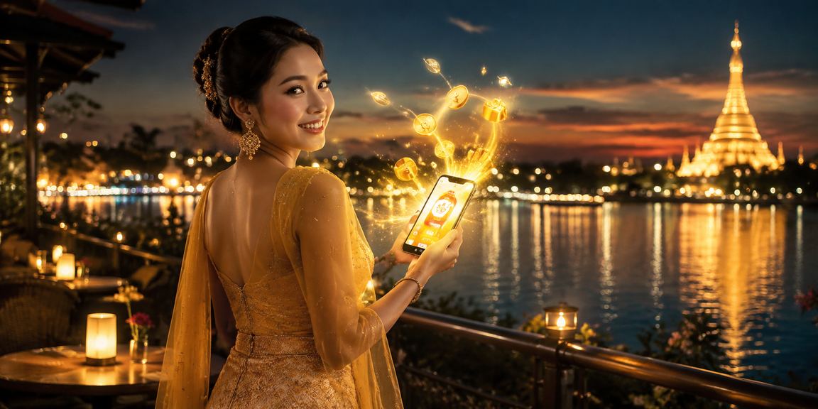 ရန်ကုန်အင်းလေးကန်အနီး ငွေလွှဲစနစ်ကို အသုံးပြုနေသော ပုံ